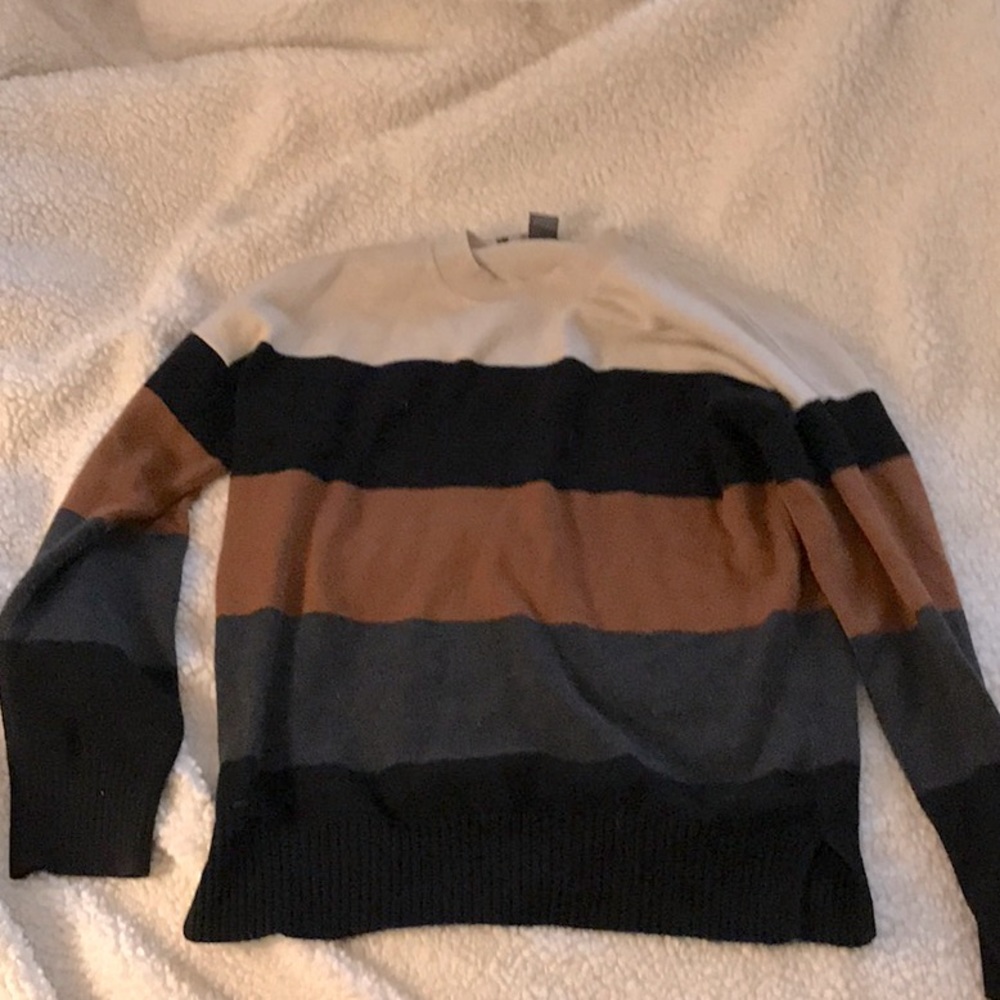 French connection soft strip sweater